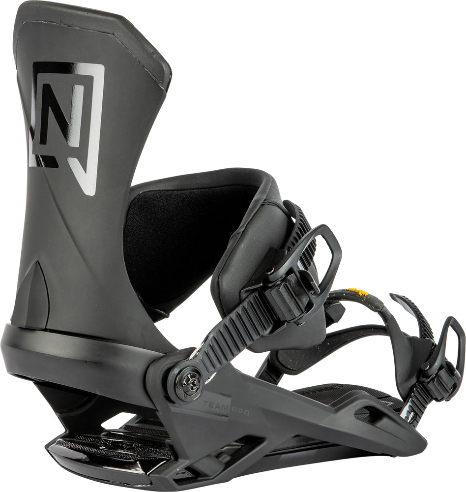 Nitro Team Pro Snowboard Bindings in Pro Ultra Black 2024 - M I L O S P O R T