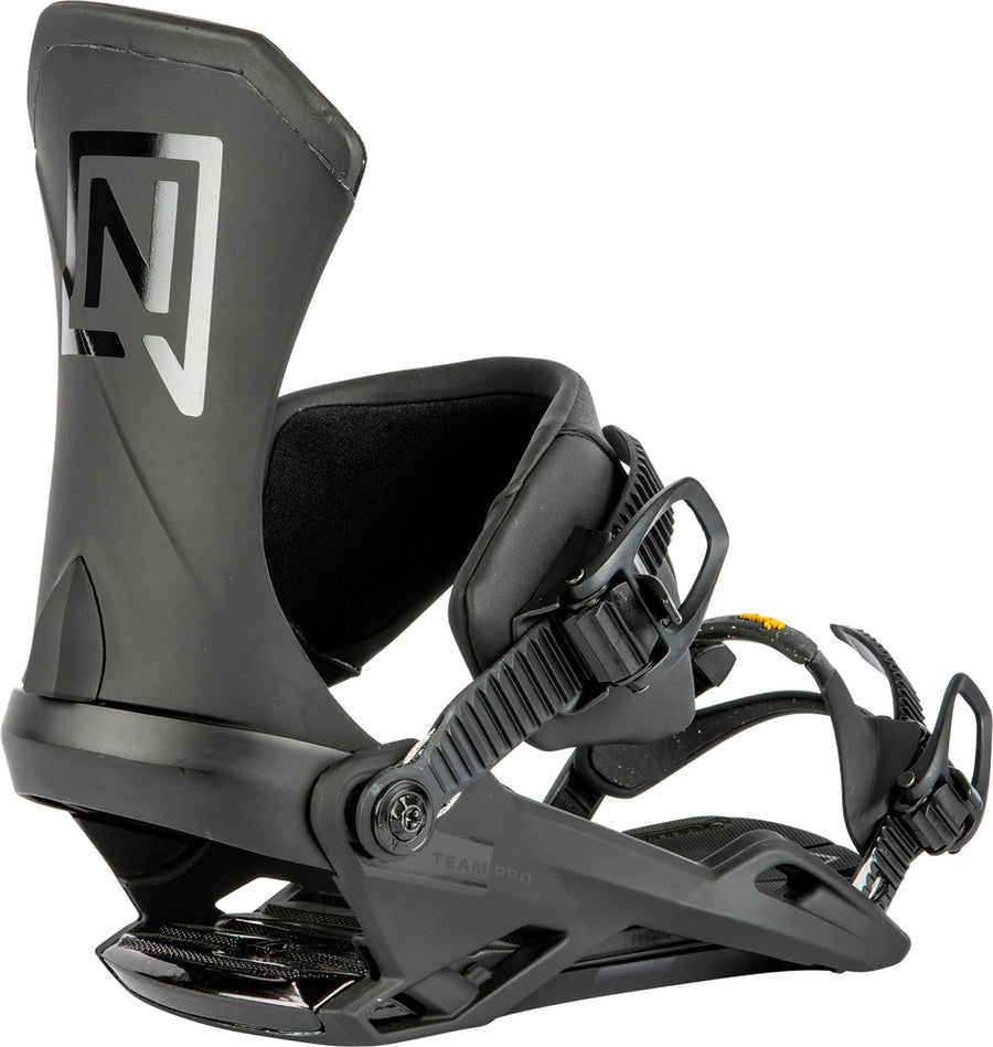 Nitro Team Pro Snowboard Bindings in Pro Ultra Black 2024