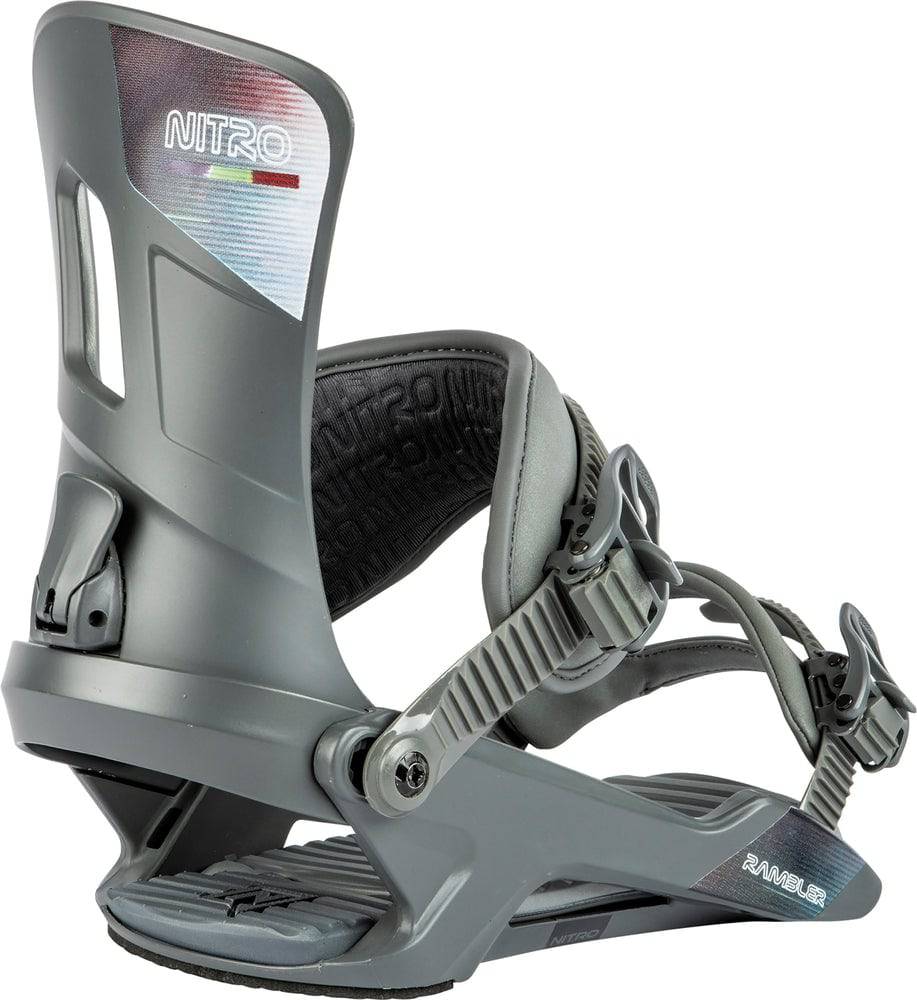 Nitro Rambler Snowboard Bindings in Grey 2024 - M I L O S P O R T
