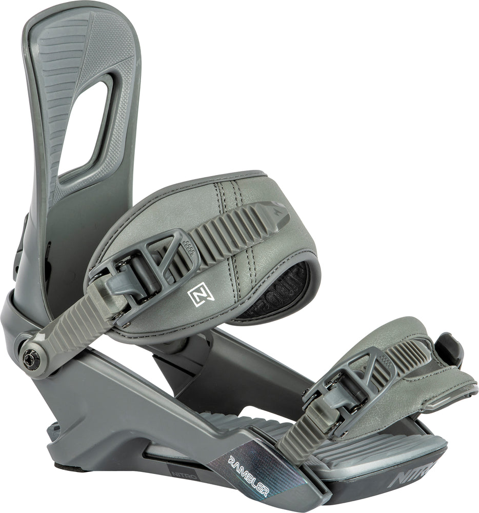 Nitro Rambler Snowboard Bindings in Grey 2024 - M I L O S P O R T