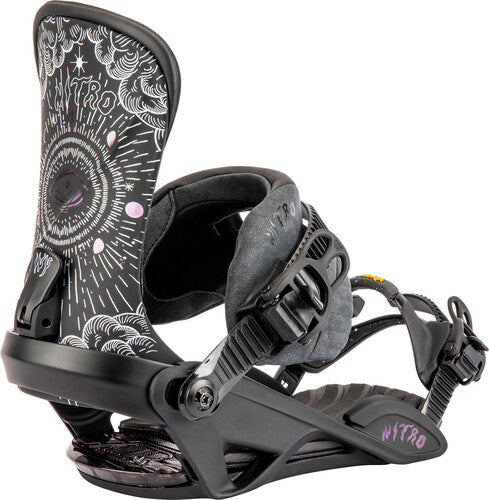 Nitro Ivy Womens Snowboard Binding in All Eyes On Me 2023