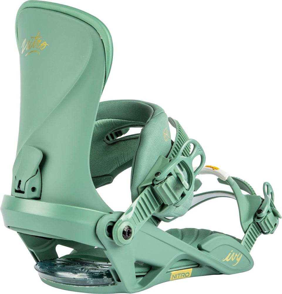 Nitro Ivy Womens Snowboard Bindings in Pine 2024 - M I L O S P O R T