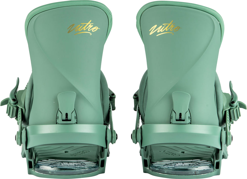 Nitro Ivy Womens Snowboard Bindings in Pine 2024 - M I L O S P O R T
