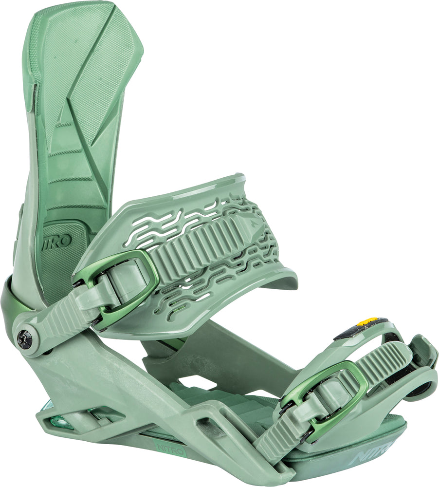 Nitro Team Snowboard Bindings in Factory Craft Series 2024 - M I L O S P O R T