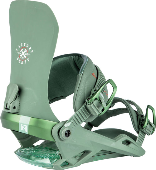 Nitro One Snowboard Bindings in Factory Craft Series 2024 - M I L O S P O R T