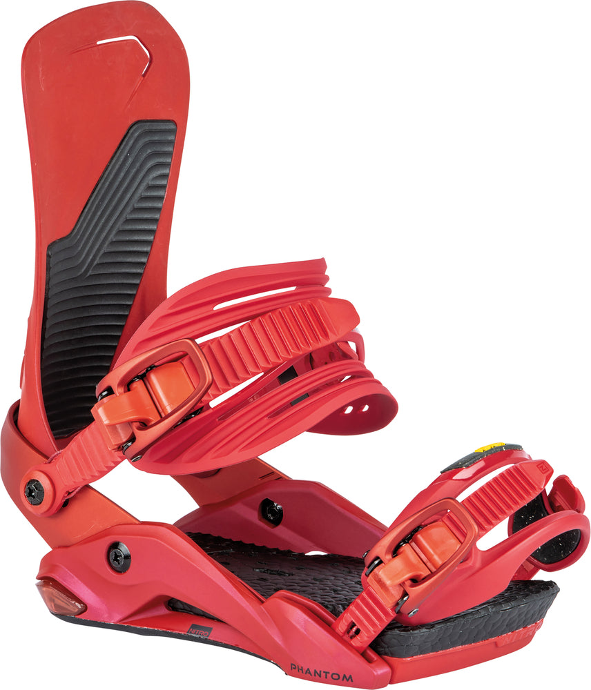 Nitro Phantom Snowboard Bindings in Red 2024 - M I L O S P O R T