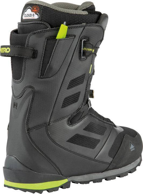 2022 Nitro Incline Tls Snowboard Boots in Black and Lime - M I L O S P O R T