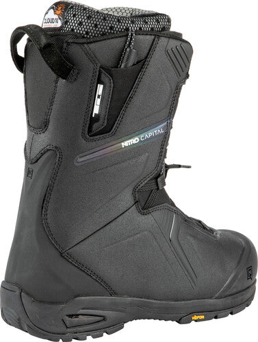 Nitro Capital Tls Snowboard Boot in Black Iridium 2023