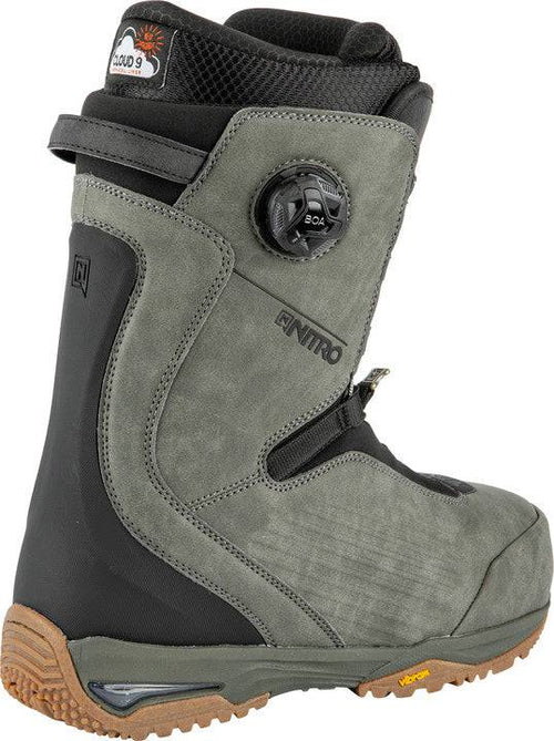 2022 Nitro Chase Dual Boa Snowboard Boots in Pewter and Black - M I L O S P O R T