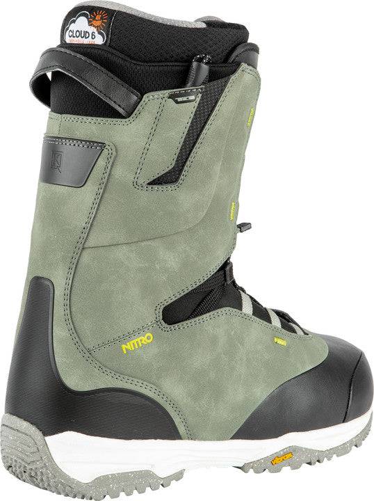 2022 Nitro Venture Pro Tls Snowboard Boots in Grey Black and Green