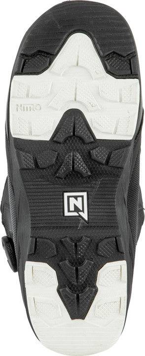 2022 Nitro Club Dual Boa Snowboard Boots in Black and White