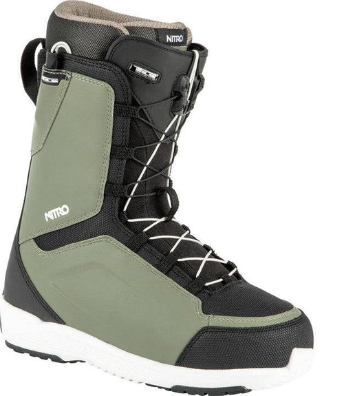 2022 Nitro Anthem Tls Snowboard Boots in Gravity Grey and Black - M I L O S P O R T