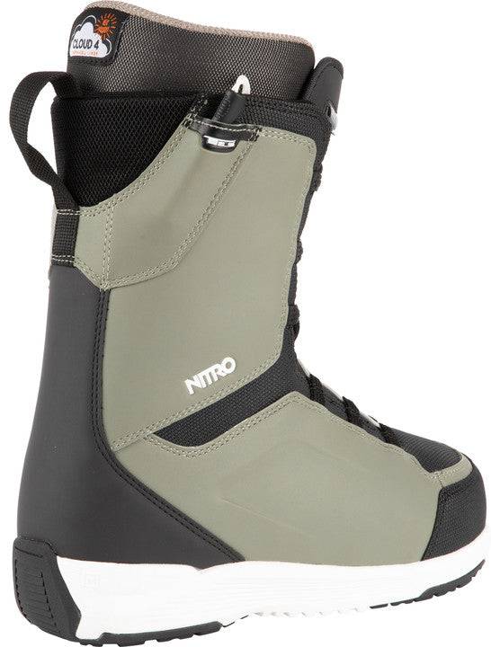 2022 Nitro Anthem Tls Snowboard Boots in Gravity Grey and Black