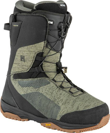 2022 Nitro Skylab Tls Snowboard Boots in Gravity Grey and Black