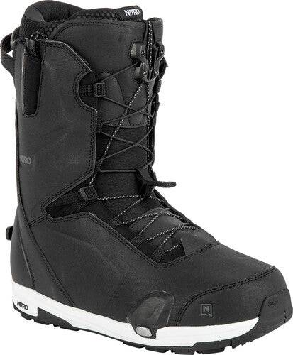 Nitro Profile Tls Step On Snowboard Boot in Black 2023 - M I L O S P O R T