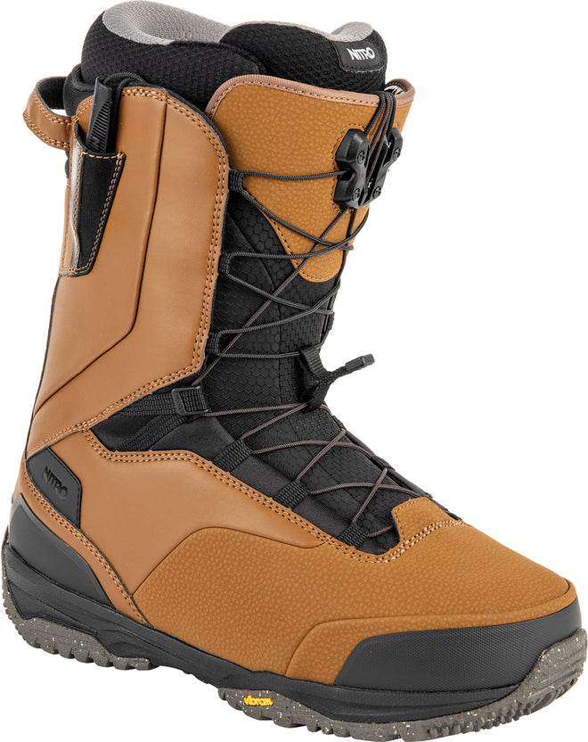 Nitro Venture Pro TLS Snowboard Boots in Brown and Nicotine 2024 - M I L O S P O R T