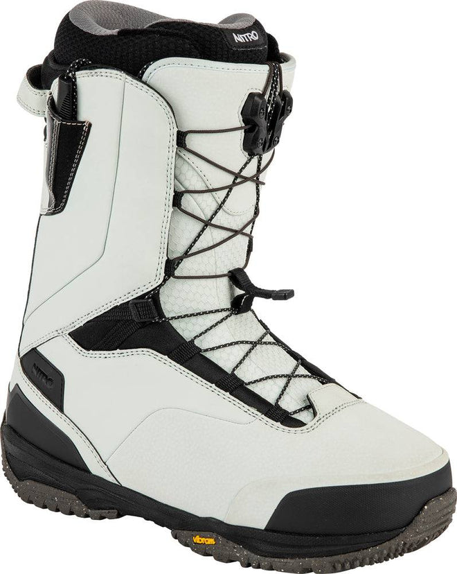 Nitro Venture Pro TLS Snowboard Boots in Ice and Nicotine 2024 - M I L O S P O R T