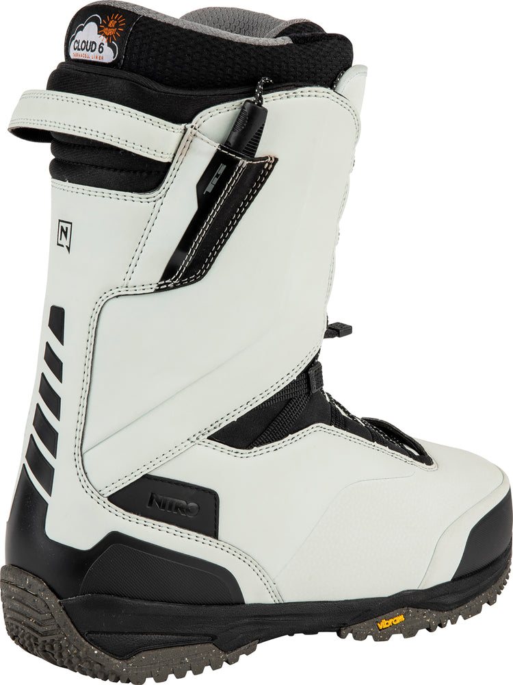 Nitro Venture Pro TLS Snowboard Boots in Ice and Nicotine 2024 - M I L O S P O R T