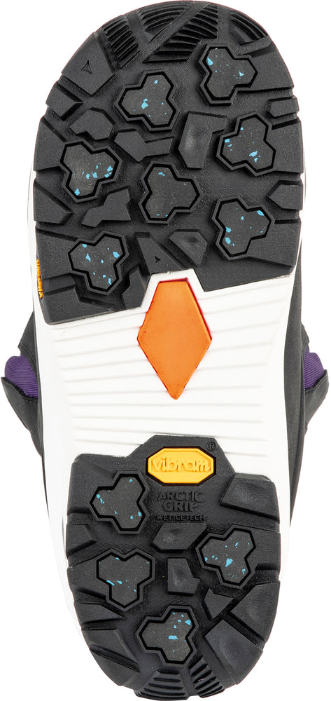 Nitro Bianca TLS Womens Snowboard Boots in Black and Purple 2024 - M I L O S P O R T