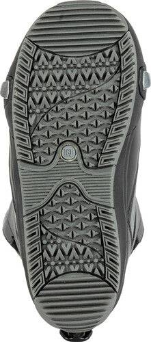 Nitro Cave Tls Step On Womens Snowboard Boot in Black and Charcoal 2023 - M I L O S P O R T