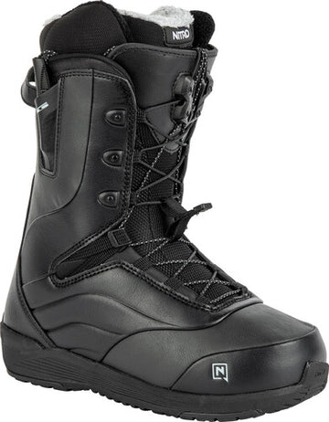 Nitro Crown Tls Womens Snowboard Boot in Black 2023