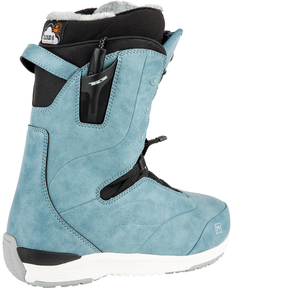 Nitro Crown TLS Womens Snowboard Boots in Blue 2024 - M I L O S P O R T