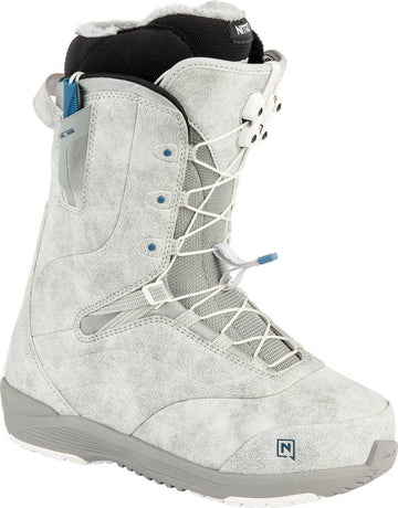 Nitro Crown TLS Womens Snowboard Boots in Grey 2024