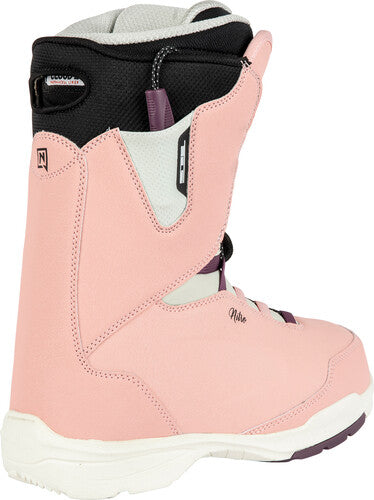 Nitro Scala Tls Womens Snowboard Boot in Rose and White 2023