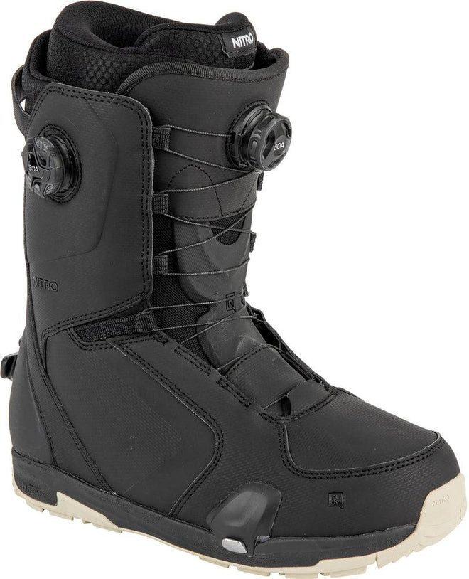 Nitro Darkseid Step On BOA Snowboard Boots in Black 2024 - M I L O S P O R T