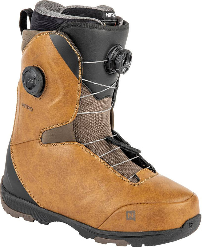 Nitro Club BOA Snowboard Boots in Brown 2024 - M I L O S P O R T