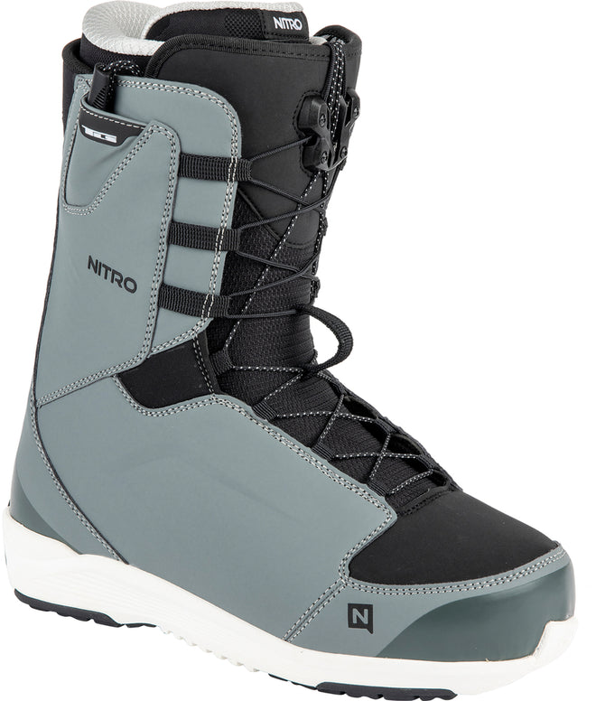 Nitro Anthem TLS Snowboard Boots in Steel 2024 - M I L O S P O R T