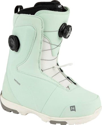 Nitro Cypress BOA Womens Snowboard Boots in Mint 2024