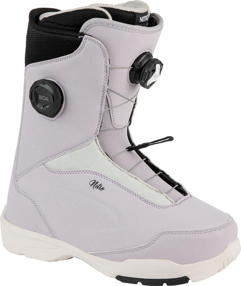 Nitro Scala BOA Womens Snowboard Boots in Lilac 2024 - M I L O S P O R T