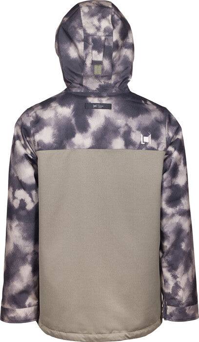 L1 Hasting Snow Jacket in Tie Dye and Platinum 2023 - M I L O S P O R T