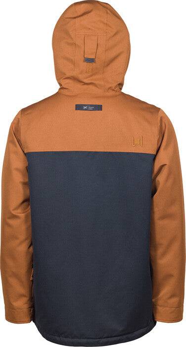 L1 Hasting Snow Jacket in Amber and Black 2023 - M I L O S P O R T