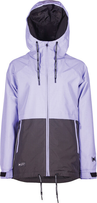 L1 Kyra Jacket Womens Snow Jacket in Ultraviolet and Phantom 2023 - M I L O S P O R T