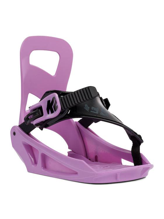 K2 Lil Kat Kids Snowboard Binding in Purple 2023 - M I L O S P O R T