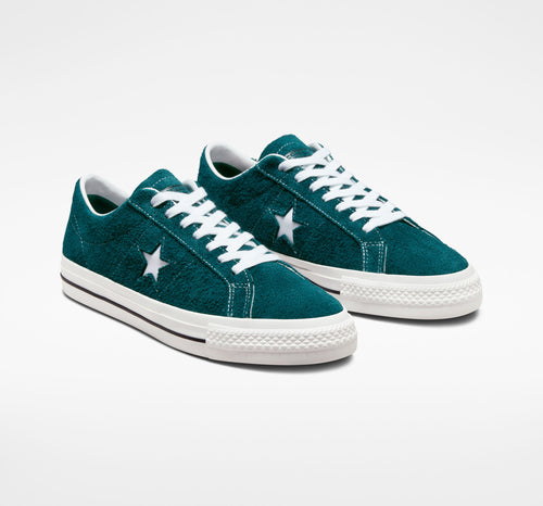 Converse One Star Pro Ox Skate Shoe in Midnight Turquoise and Black - M I L O S P O R T