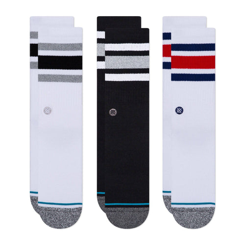 Stance The Boyd 3 Pack Sock in Multi Color - M I L O S P O R T