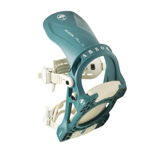 Arbor Acacia Womens Snowboard Binding in Turquoise 2023 - M I L O S P O R T