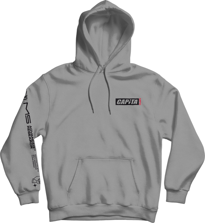 Capita Advanced Hood Sweatshirt in White Smoke 2024 - M I L O S P O R T