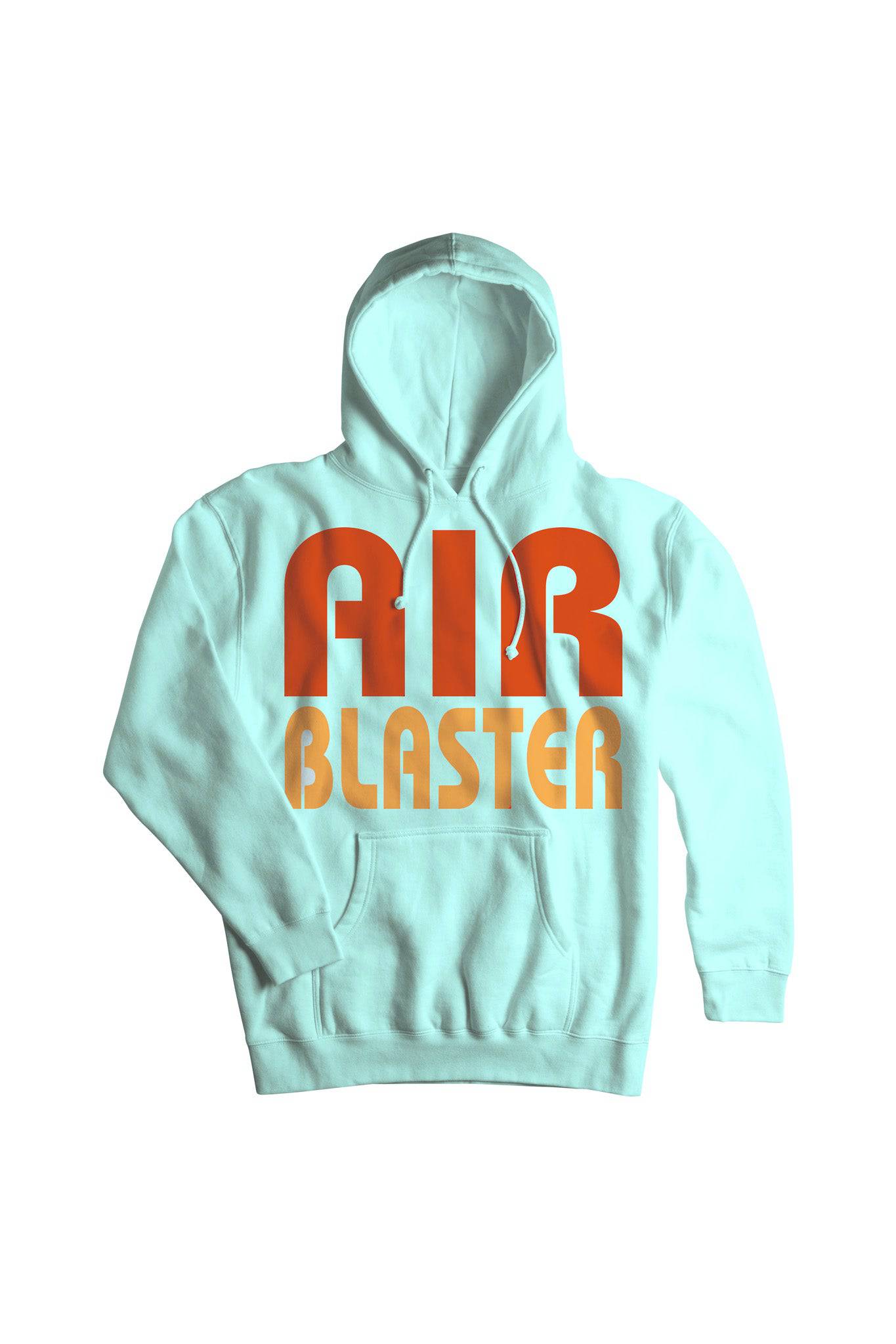 2022 Airblaster Air Stack Hoody in Aqua - M I L O S P O R T