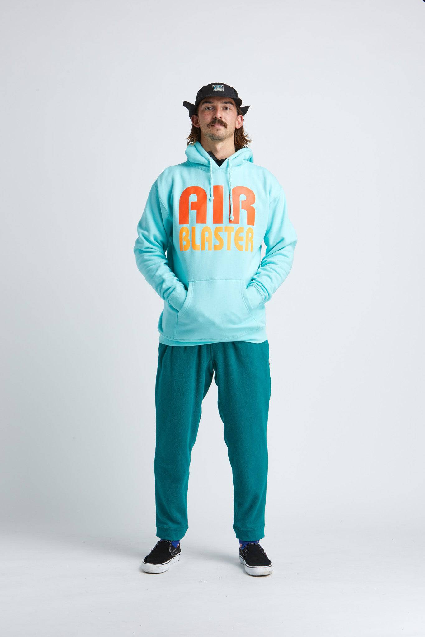 2022 Airblaster Air Stack Hoody in Aqua - M I L O S P O R T
