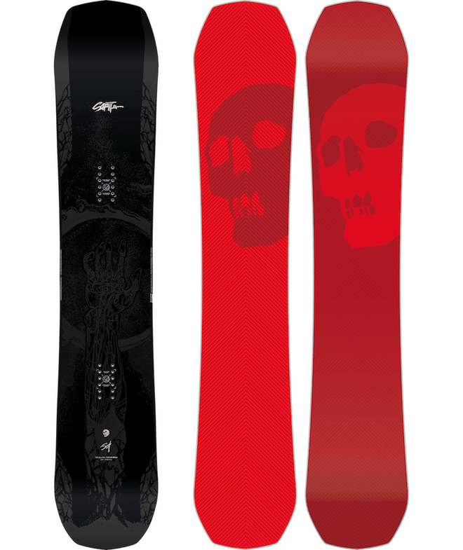 2022 Capita DEMO Black Snowboard of Death (BSOD) Snowboard - M I L O S P O R T