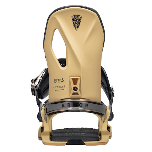 Arbor Cypress Snowboard Binding in Mark Carter Edition 2024 - M I L O S P O R T