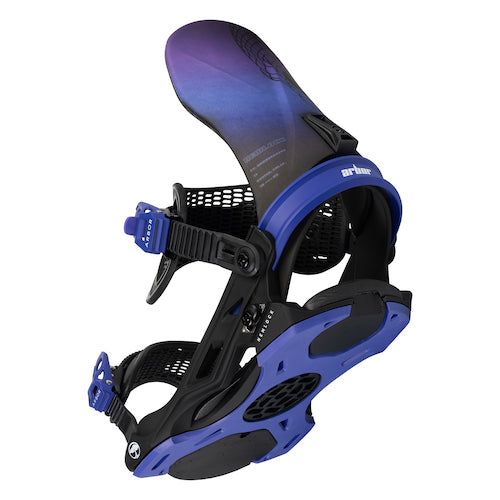 Arbor Hemlock Snowboard Binding in Samborghini 2024 - M I L O S P O R T