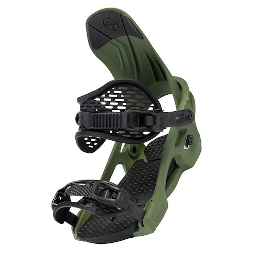 Arbor Spruce Snowboard Binding in Surplus Green 2024 - M I L O S P O R T