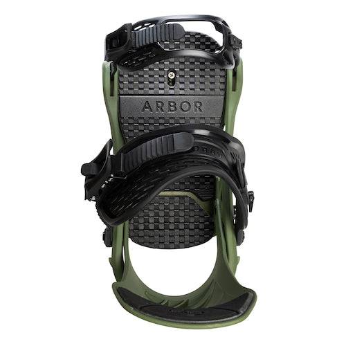 Arbor Spruce Snowboard Binding in Surplus Green 2024 - M I L O S P O R T
