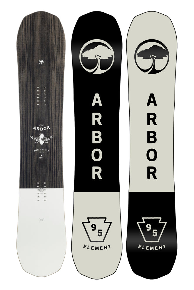 Arbor Element Rocker Snowboard 2023 - M I L O S P O R T