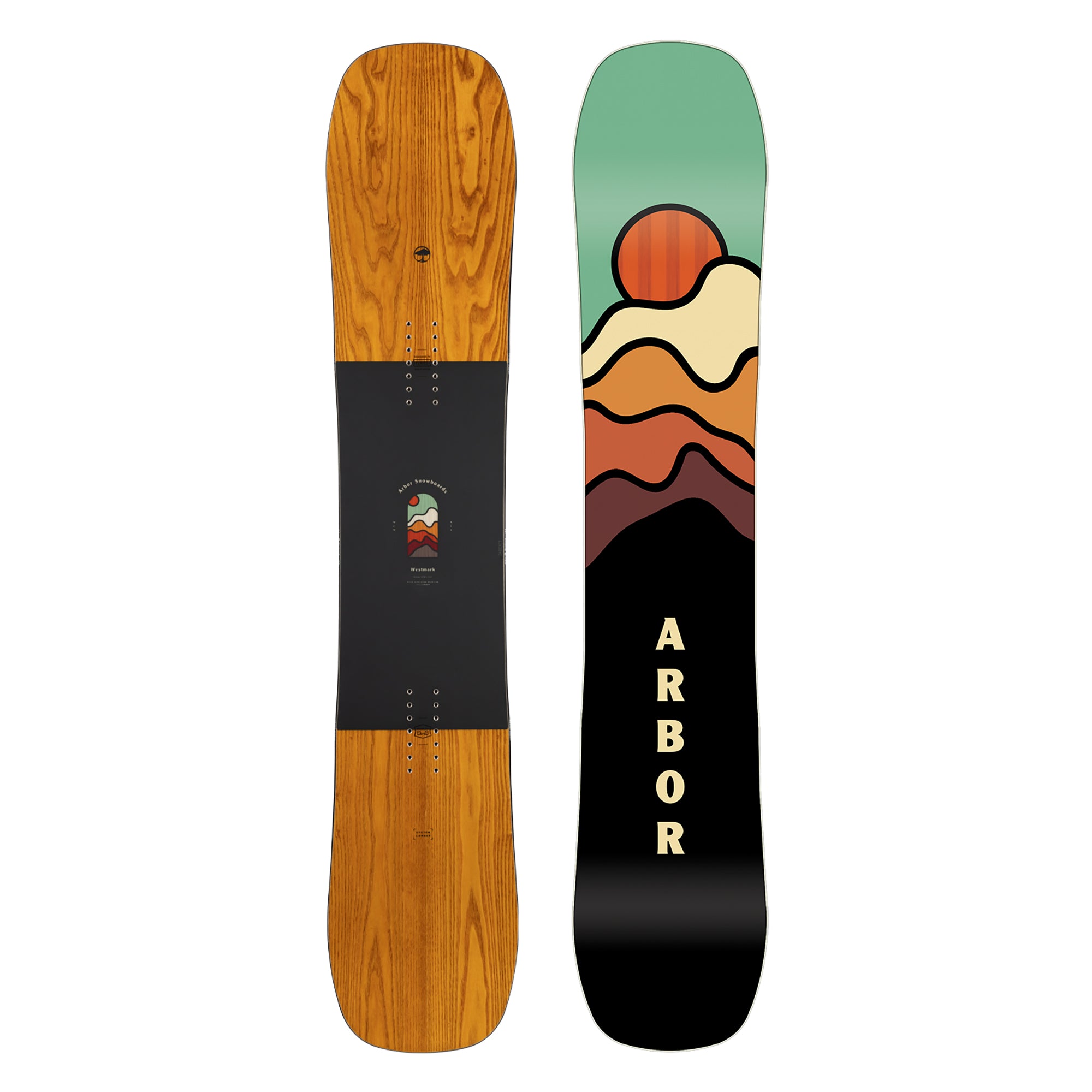 Arbor Westmark Frank April Camber Snowboard 2024 - M I L O S P O R T